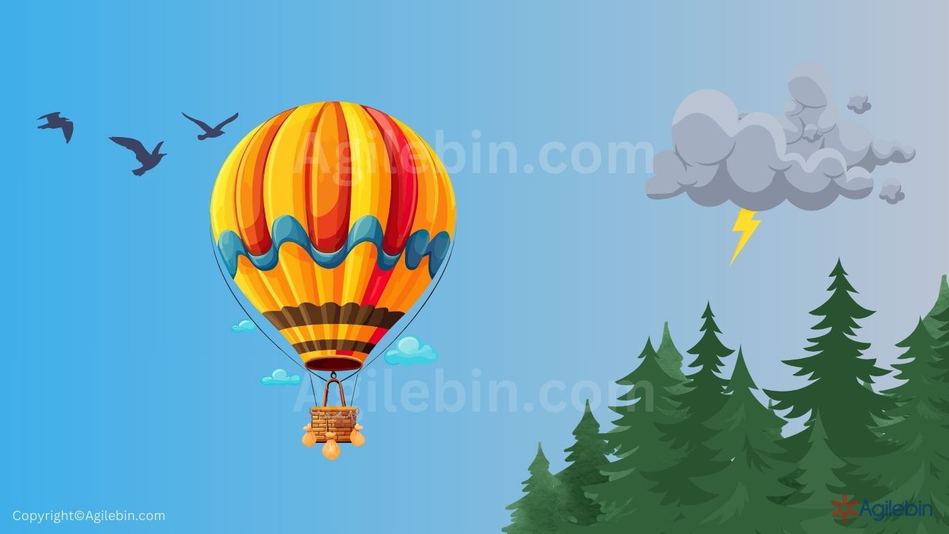 hot air balloon